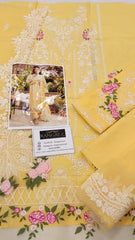 Elaf New Arrival Luxury Lawn Embroidery 3 Piece Unstitched / Stitched