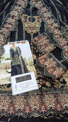 Baroque Embroidered Luxury Chiffon 3 Piece Unstitched