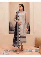 Gulaal Embroidered Wedding Collection Net 3 Piece Unstitched / Stitched
