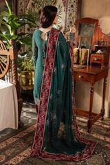 Nureh Hand Embellished Luxury Chiffon 3 Piece Unstitched / Stitched
