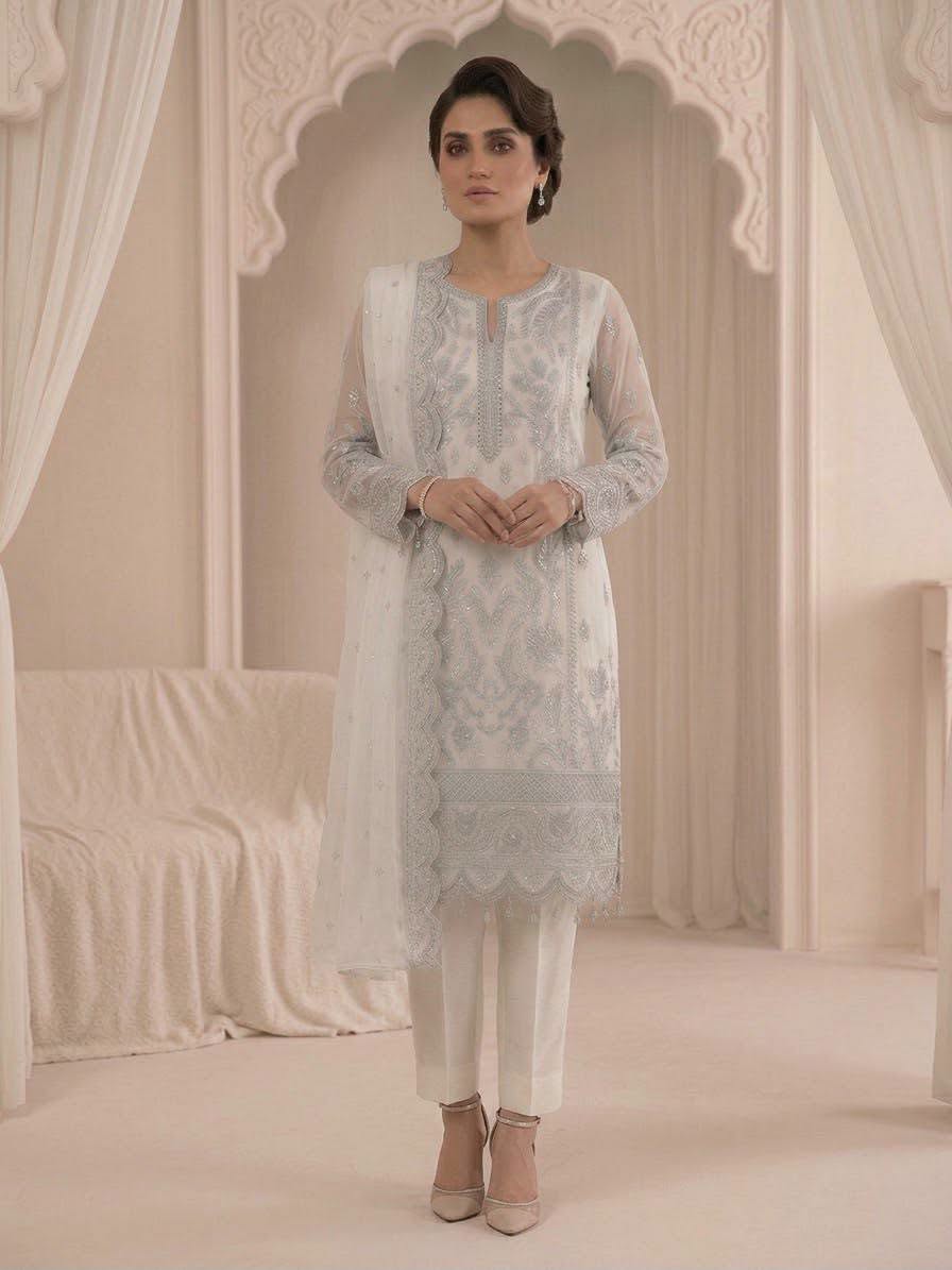 Naqsh Luxury Embroidery Collection 3 Piece Unstitched / Stitched