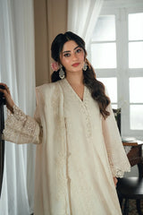 Azure Luxury Chiffon Embroidered 3 Piece Unstitched / Stitched