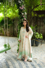 Aneelies silk Collection 3 Piece Unstitched / Stitched