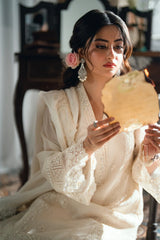 Azure Luxury Chiffon Embroidered 3 Piece Unstitched / Stitched