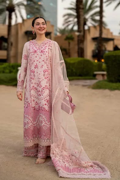 Faiza saqlain Luxury Lawn Collection 3Piece Unstitched / Stitched