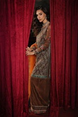 Charizma Luxury Chiffon Embroidery Collection 3 Piece Unstitched / Stitched