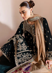 Jazmin Embroidered Chandni Velvet Collection 3 piece Unstitched
