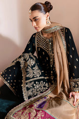 Jazmin Embroidered Chandni Velvet Collection 3 piece Unstitched