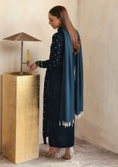 Vanya Luxury Velvet Embroidered Collection 3 Piece Unstitched