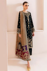 Jazmin Embroidered Chandni Velvet Collection 3 piece Unstitched
