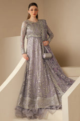 Jazmin Wedding Collection Chiffon Maxi Embroidery Unstiched. / Stitched