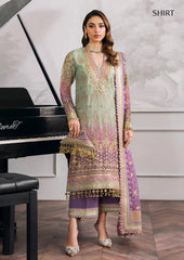 Baroque Chantelle Embroidered Luxury Chiffon 3 Piece Unstitched