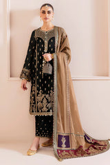 Jazmin Embroidered Chandni Velvet Collection 3 piece Unstitched
