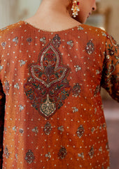 Baroque Luxury Pure Khaddi Net Embroidered 3 Piece Unstitched