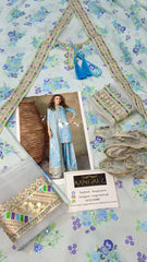 Charizma Embroidered Luxury Silk 3 piece Unstitched / Stitched