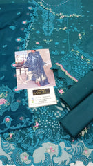 Qalamkar Lawn Collection 3 piece Unstitched / Stitched