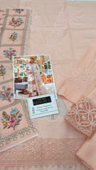 Crimson Luxery Chickenkari Collection 3 Piece Unstitched / Stitched