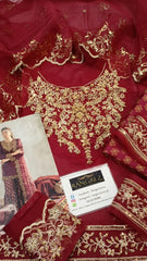 Iznik Chiffon Formal Collection Embroidered 3piece Unstitched / Stitched
