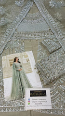 Minty Breeze Erum Khan Bridal Maxi 3 Piece Unstitched