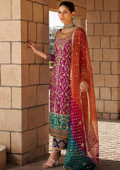 Zainab Chottani Wedding Edition Luxury Chiffon Embroidered 3 Piece Unstitched