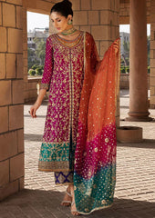 Zainab Chottani Wedding Edition Luxury Chiffon Embroidered 3 Piece Unstitched