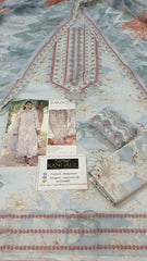 Baroque Luxury Embroidered  Lawn 3 Piece Unstitched