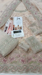 Imrozia Premium Chiffon Embroidered Wedding Collection 3Piece Unstitched