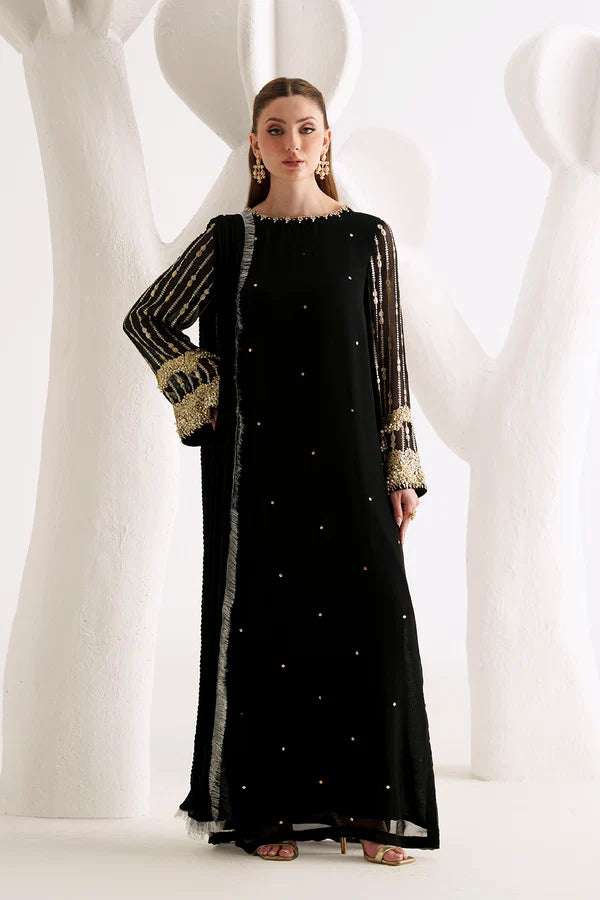 Jazmin New Arrival Luxury Chiffon Embroidered 3 Piece Unstitched / Stitched