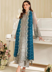 Noore By Imrozia Embroidered Chiffon 3 piece Unstitched