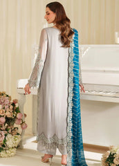 Noore By Imrozia Embroidered Chiffon 3 piece Unstitched