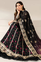 Farasha Luxe Embroidered Chiffon 3 Piece Unstitched