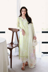 Azure luxury Lawn Embroidered 3 Piece Unstitched / Stitched