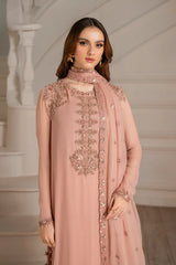 Iznik Chiffon Formal Collection Embroidered 3piece Unstitched / Stitched