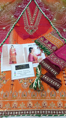 Baroque Embroidered Chiffon Collection 3 Piece Unstitched