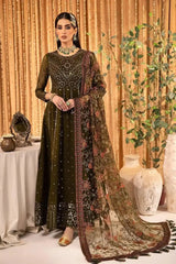 Mehfil-e-Uroos By Alizeh Fashion Embroidered Chiffon 3 Piece Unstitched