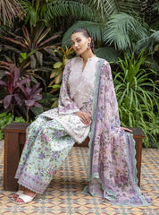 Zainab Chottani Embroiderey Lawn Collection 3 Piece Unstitched / Stitched