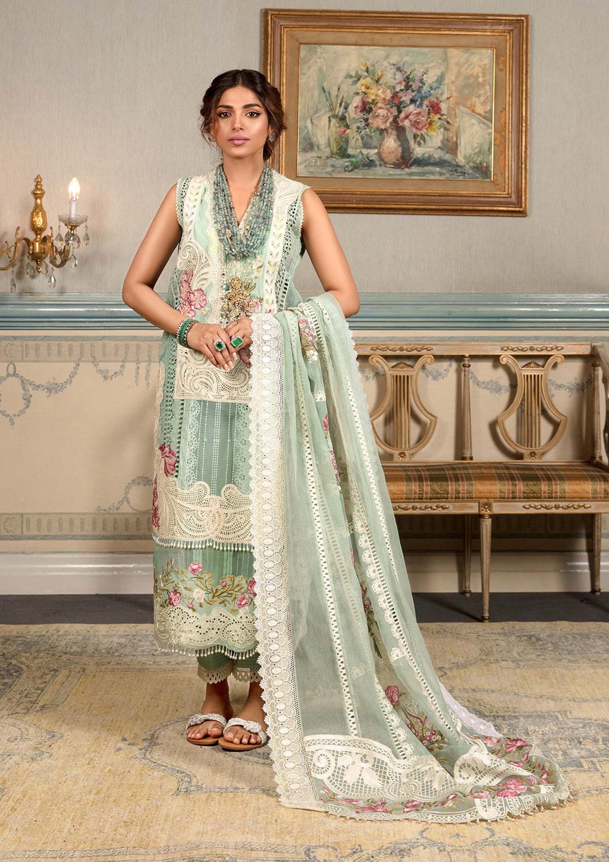 Crimson Luxery Lawn Collection 3 Piece Unstitched