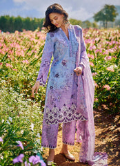 Image Print Luxury Lawn Chickenkari Embroidered 3 Piece Unstitched