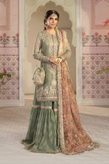 Maria B Embroidered Luxury Mysoori Dress 3 Piece Unstitched