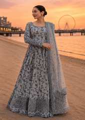 Faiza saqlain Luxury Lawn Emb Collection 3Piece Unstitched / Stitched