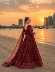 Faiza Saqlain Luxury Chiffon Emb Collection 3Piece Unstitched / Stitched