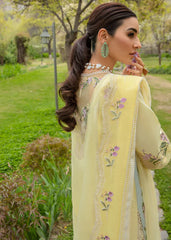 Crimson Luxery Chickenkari Collection 3 Piece Unstitched / Stitched