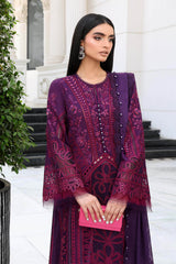 Maria B Luxury Lawn Embroidered 3 piece Unstitched / Stitched