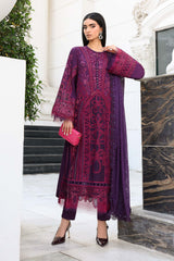 Maria B Luxury Lawn Embroidered 3 piece Unstitched / Stitched