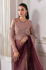 Maria B Luxury Net Hand Work Embroidered Saree Unstitched