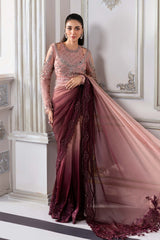 Maria B Luxury Net Hand Work Embroidered Saree Unstitched