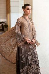 Maria B Luxury Lawn Embroidered 3 piece Unstitched / Stitched
