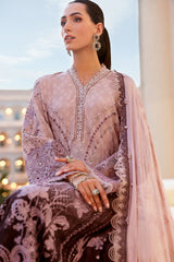Maria B Luxury Lawn Embroidered 3 piece Unstitched / Stitched