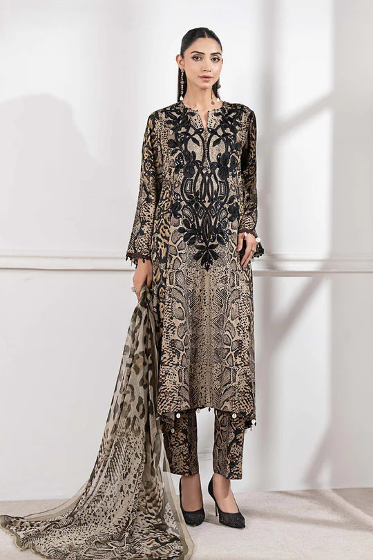 Maria B Printed Lawn Collection 3 piece Unstitched / Stitched