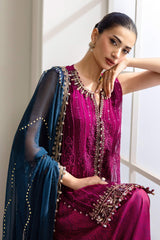 Maria B Embroidered Chiffon Collection 3 Piece Unstitched
